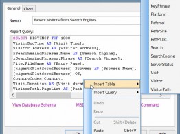 Create custom reports